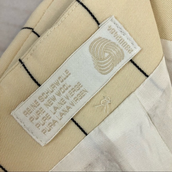 Vintage Escada Pinstriped Business Blazer Skirt Suit - Picture 15 of 15